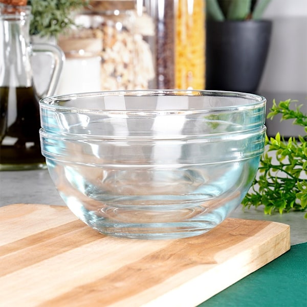 Glasskåle 14 cm, 500 ml 2 stk.