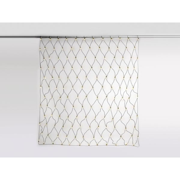 Simply-Connect Pro Line - Netlight Extension - Led - 2 X 2 M - 144 varmvita lampor - svart tråd - 230 V