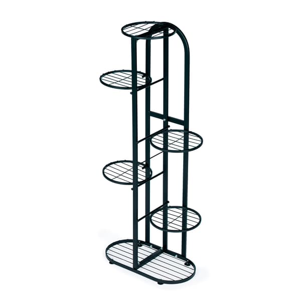 Moderne metal blomsterstand 6 niveauer sort