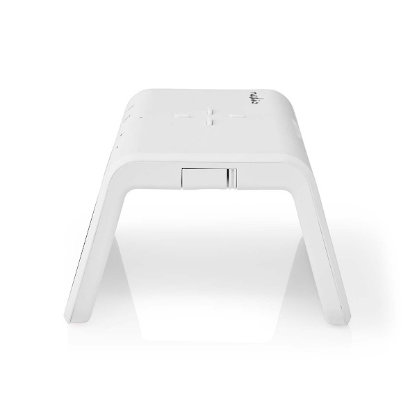 Herätyskello langattomalla latauksella | Qi-sertifioitu | 5 / 7.5 / 10 / 15 W | USB-A Uros | Yövalo | 2 Hälytysaikojen | Torkkutoiminto