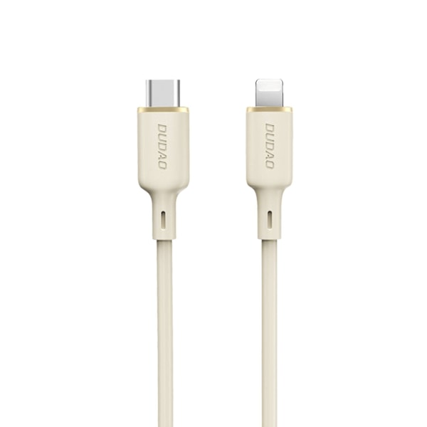 SR förstärkt kabel för iPhone USB-C - Lightning 30W 2m beige