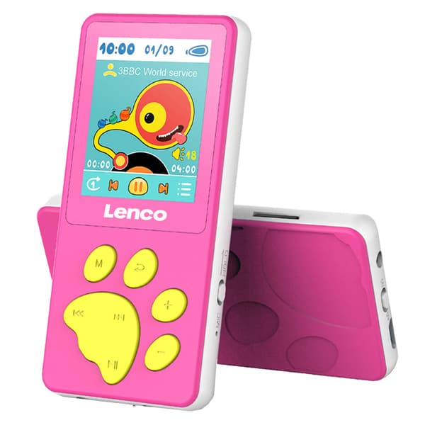 MP3/MP4-afspiller med 8GB hukommelse Pink