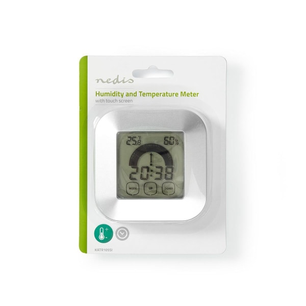Køkken Termometer | Hvid / Sølv | Plastik | Digital Display