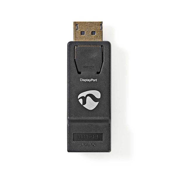 Nedis Adapter DisplayPort till HDMI - Svart