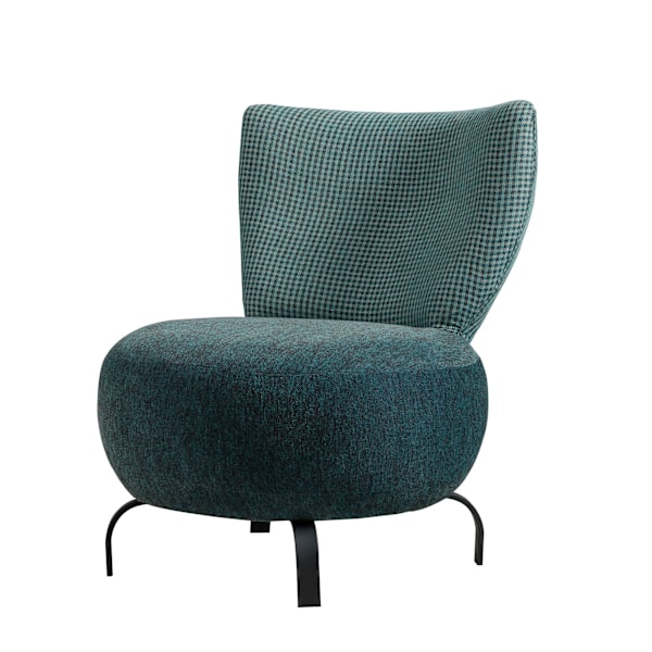 Wing Chair Loly - Turkis