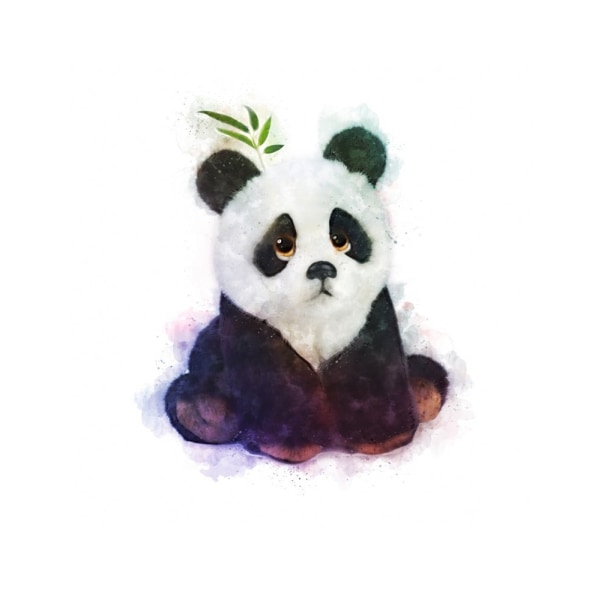 Baby Panda - 30x40 cm