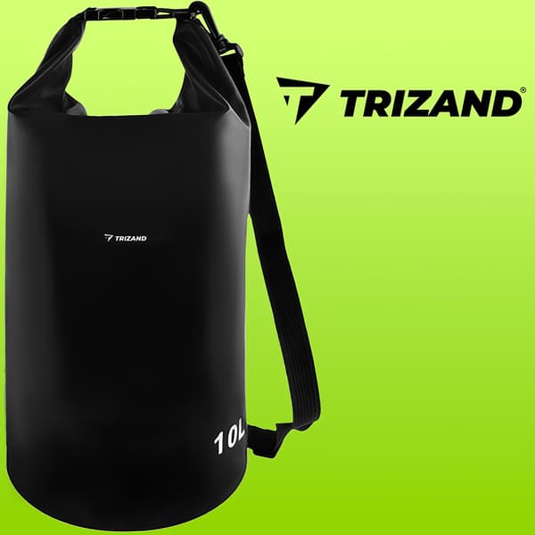 Vandtæt taske 10L sort 23565