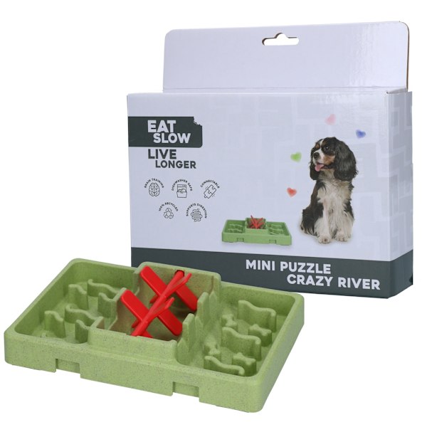 Syö Slow Live Longer Mini Puzzle Crazy River