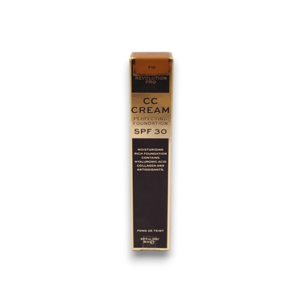 Makeup Revolution, Pro CC Perfecting, CC Cream, F10, SPF 30, 26 ml