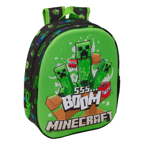 Minecraft 3D-rygsæk 33 cm