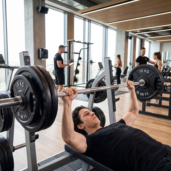 5 kg svart olympisk viktskiva, gjutjärn