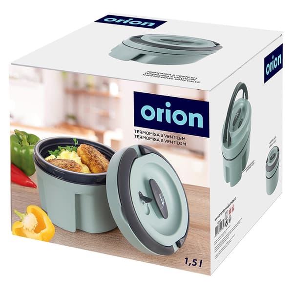 Lunchtermos i stål TERMO 2,4 l