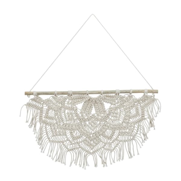 Zig-Zag Macramé seinäteline