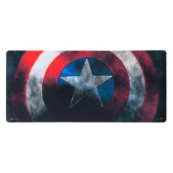 Captain America spillebordsmåtte, stor størrelse, holdbart materiale