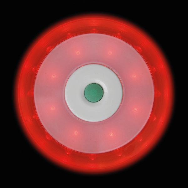 Advarselsskive 16+8LED orange