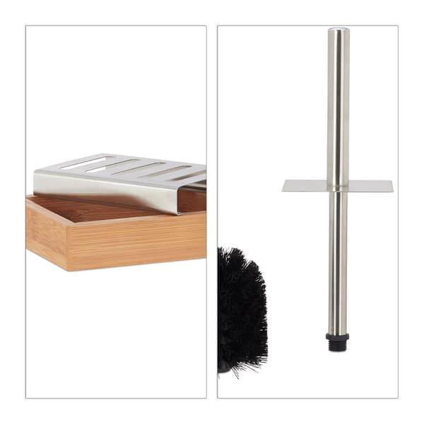 Badrumsset bambu 6 delar