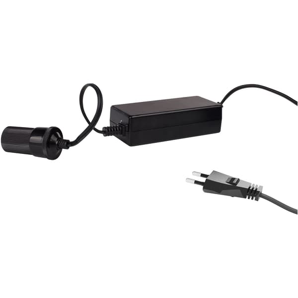 12V strømadapter til køler, 5A, 1,75m kabel