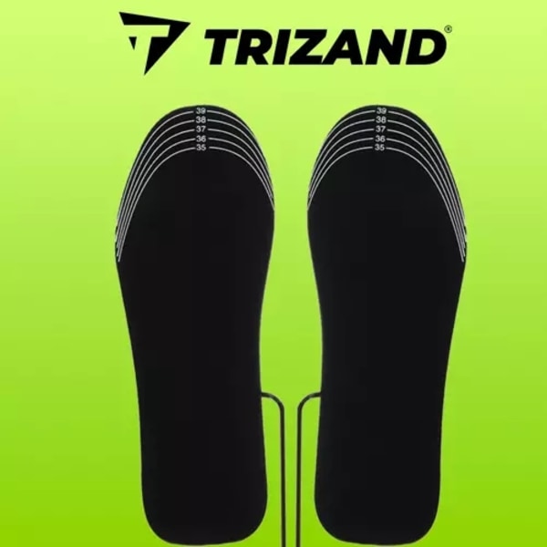 Opvarmede indlægssåler til sko 35-40 Trizand 19702