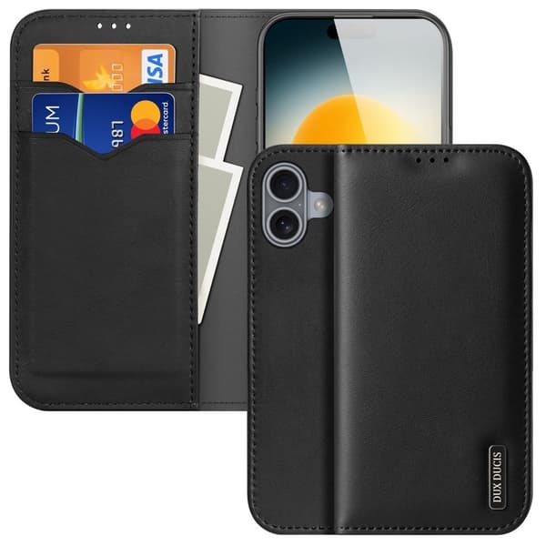 DUX DUCIS iPhone 17 RFID-blokerende cover - sort