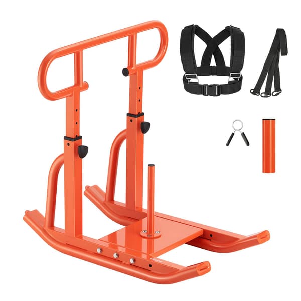 Vægtslæde, ståltræner med push-pull-funktion, 25/51 mm plader