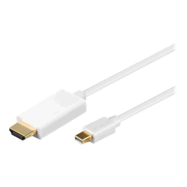 MicroConnect - Adapterkabel - Mini DisplayPort hane till HDMI hane - 1 m