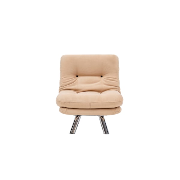 1-sæders sovesofa Misa Small Solo - Creme