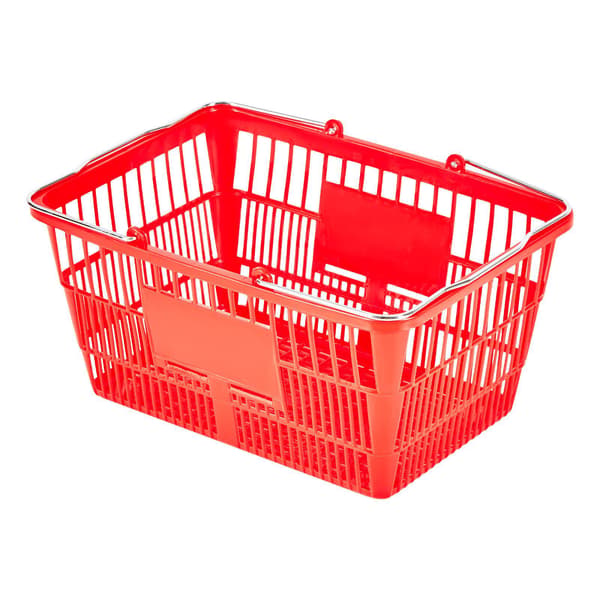 Stapelbara matkorgar, 12-pack, 21 l, röd