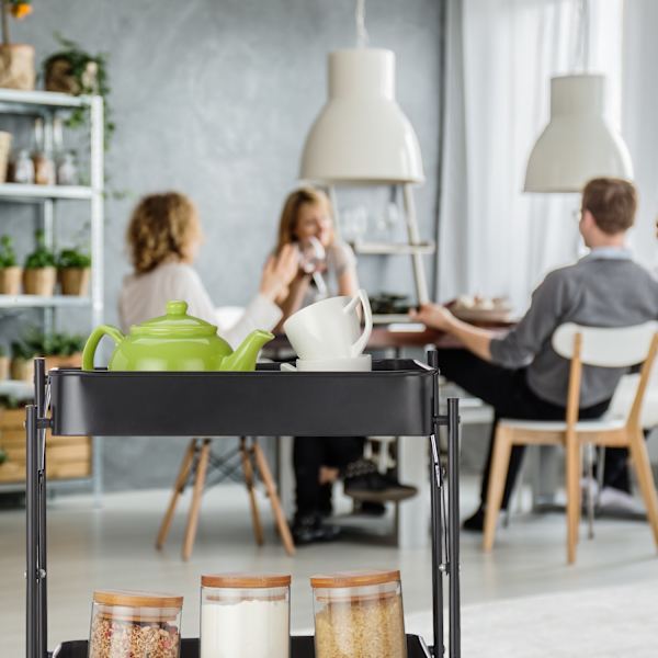 Hopfällbar rullvagn