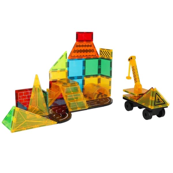 Magnetiska byggklossar, 50-delars STEM 3D