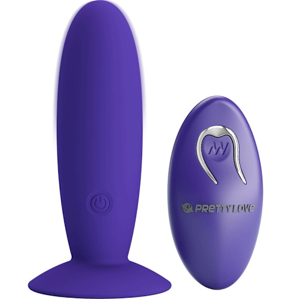 Pretty Love - Youth Plug Anal Vibrator -kaukosäädin violetti