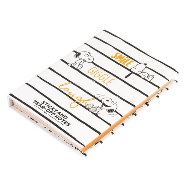 Snoopy Sticky Notes-notesbog til nem organisering, 100 ark