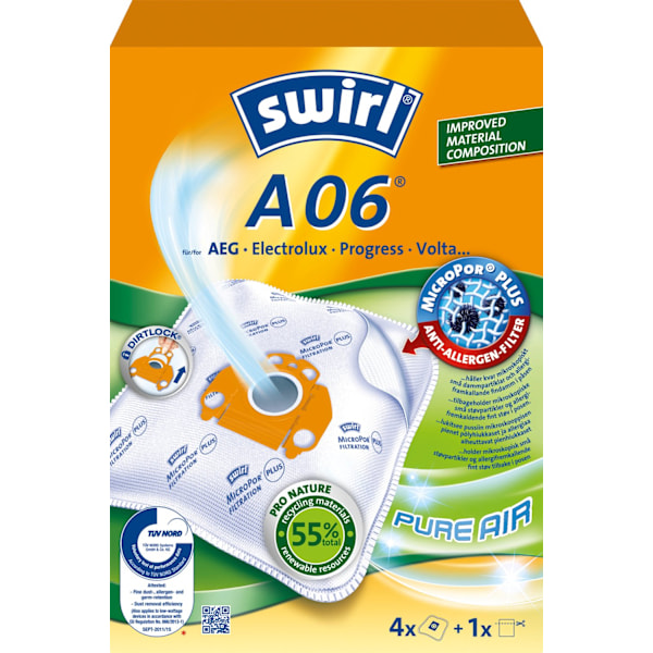 Pölynimuripussit A06 OBS 3X4PCS 3PCS DFP