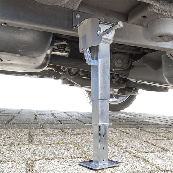 Justerbart vevstöd för husbilar, 290-460 mm, set om 2