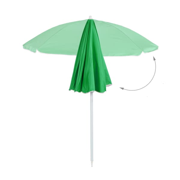 Grönt parasoll 160 cm