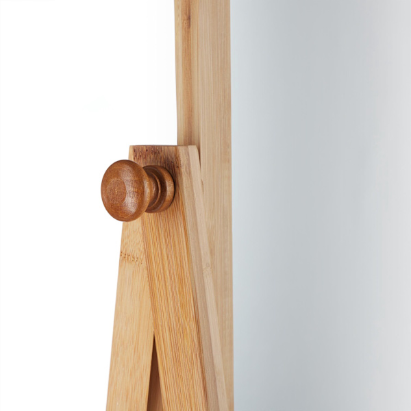 Stående spegel bambu