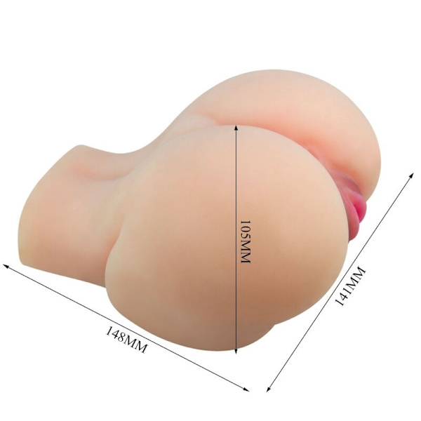 Crazy Bull - Realistisk vagina och anus Kylie Vibrator