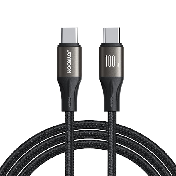 USB-C 100W Light-Speed ​​Series kabel 1,2m sort