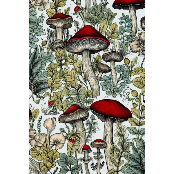 Mushrooms 2 - 70x100 cm