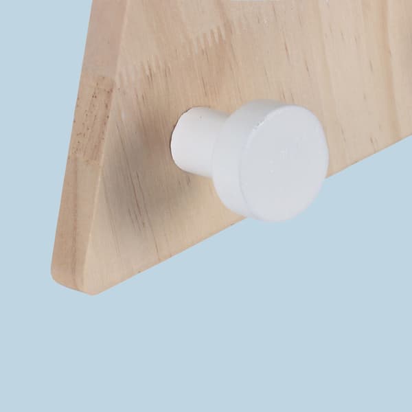 Väggklädhängare för barn, 4 krokar – Mountain Design