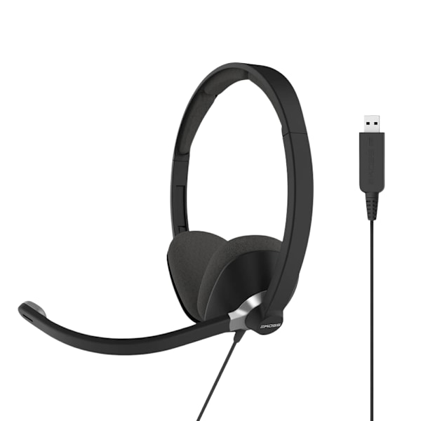 KOSS Headset CS295 Mono On-Ear Mic USB Black