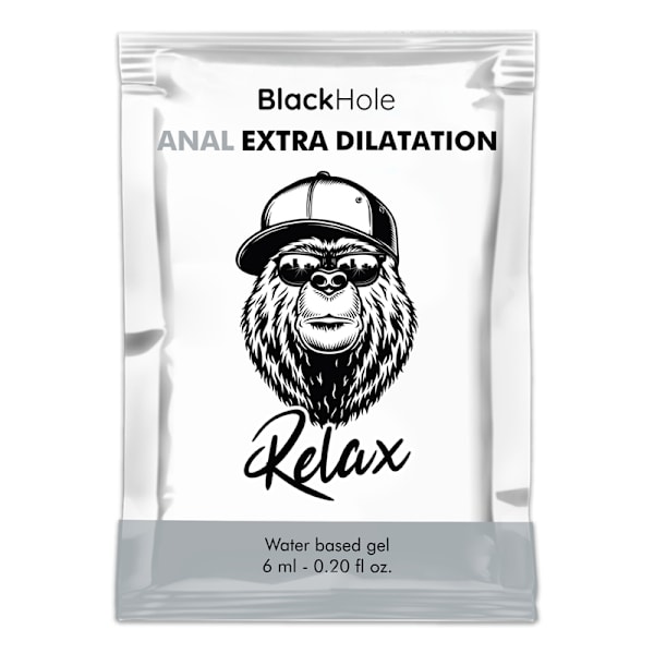 Black Hole - vesipohjainen geeli Extra Dilatation 6 ml kerta-annos