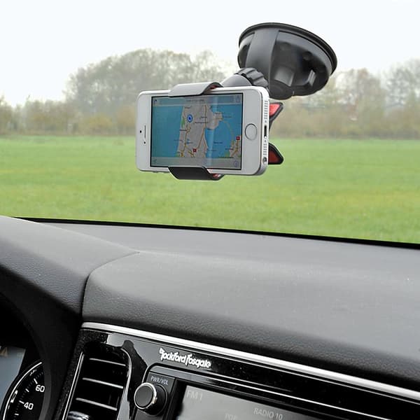 Universal GPS/mobilhållare med sugkopp