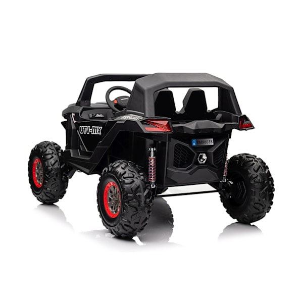 2000N Buggy UTV: 4x75W motorer, 2x12V batteri, LED-lys