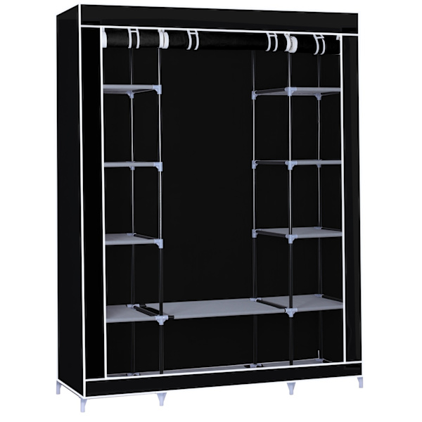 Herzberg HG-8009: Opbevaringsgarderobe - stor blå