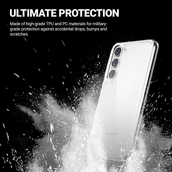 Crong Crystal Shield Cover - Beskyttende etui til Samsung Galaxy