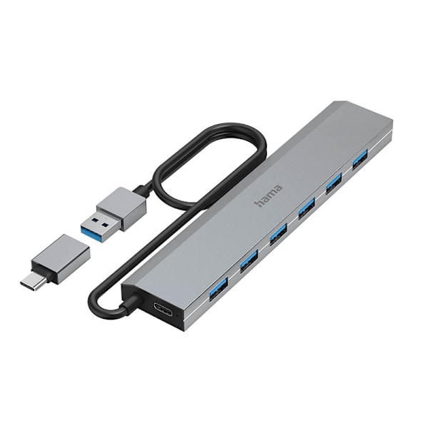 HAMA USB Hub 7 Porte inkl