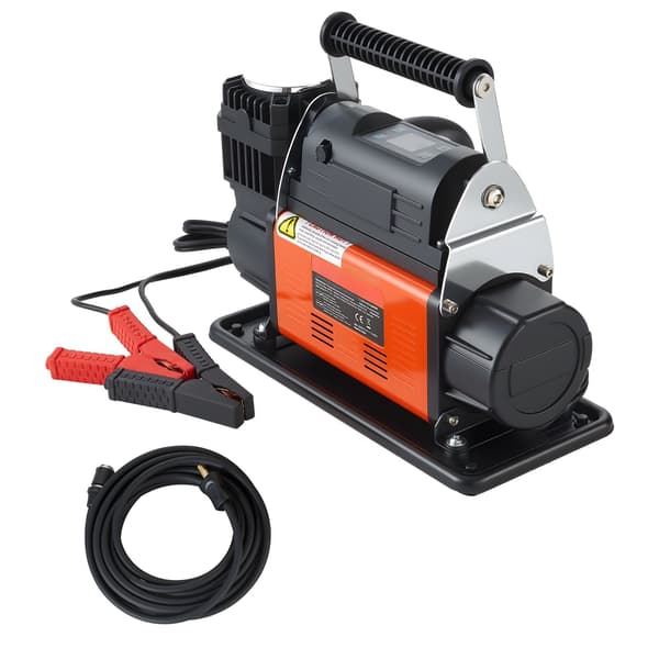 12V kraftig luftkompressor, 150 PSI autostop LCD