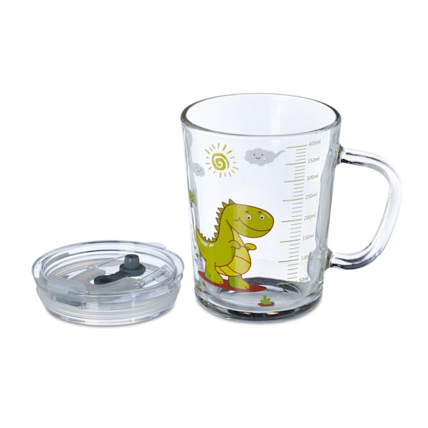 Juomalasit Kids Dino Set 2 kpl