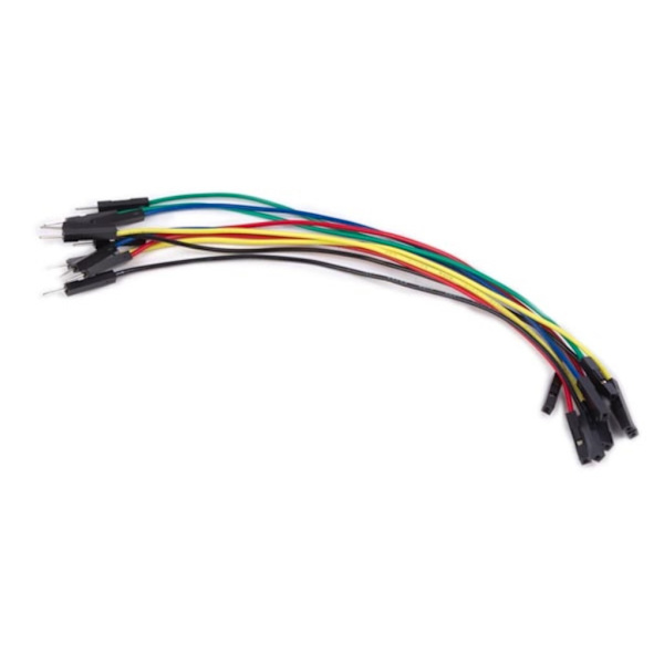 Sarja awg koholeipälevyn jumpperijohtoja - yksi nastainen uros-naaras - 5,9" (15 cm) - 10 kpl