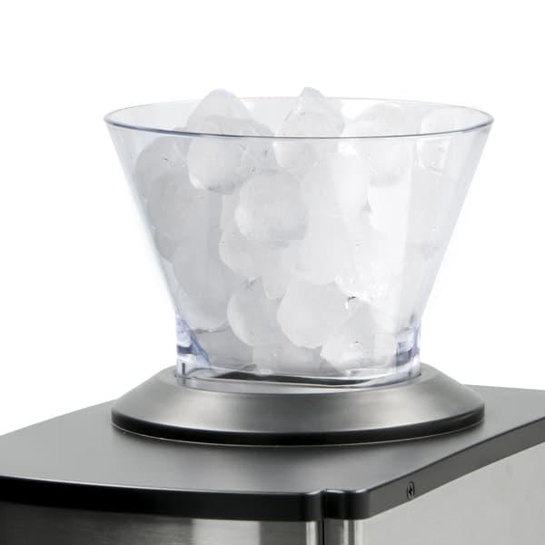 Isknuser, 80W, 1 kg/min, 3L, Rustfrit stål